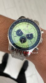 Breitling Navitimer B01 Chronograph AB0138 Yeşil Erkek Kol Saati