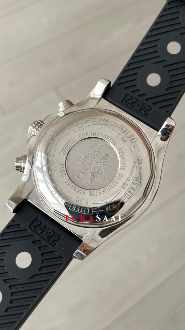 Breitling Super Avenger II Chronograph A1337 Siyah 48mm