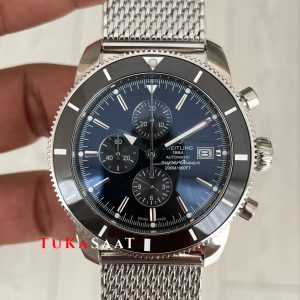 Breitling Superocean Heritage II Chronograph A13312 Siyah Kadran 45mm Erkek Kol Saati