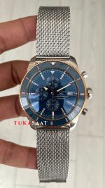 Breitling Superocean Heritage II Chronograph Mavi Kadran 45mm Erkek Kol Saati