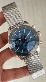 Breitling Superocean Heritage II Chronograph Mavi Kadran 45mm Erkek Kol Saati