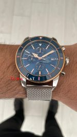 Breitling Superocean Heritage II Chronograph Mavi Kadran 45mm Erkek Kol Saati