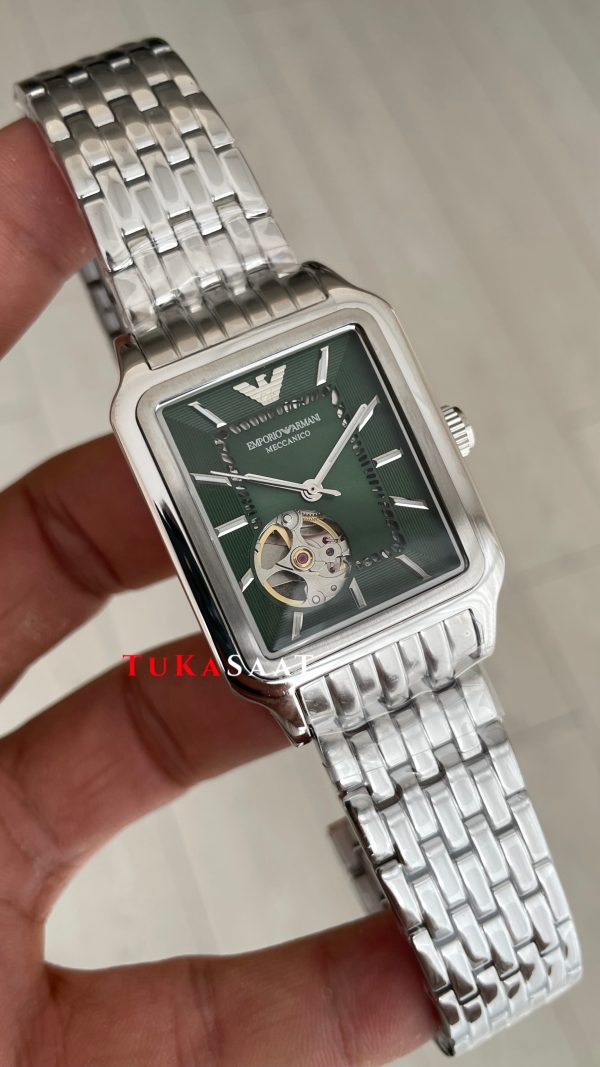 Emporio Armani AR60067 Meccanico Yeşil 36mm Replika Saat