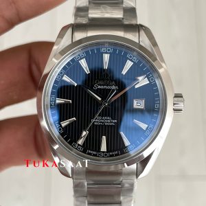 Omega Aqua Terra Seamaster Siyah 41mm Replika Saat