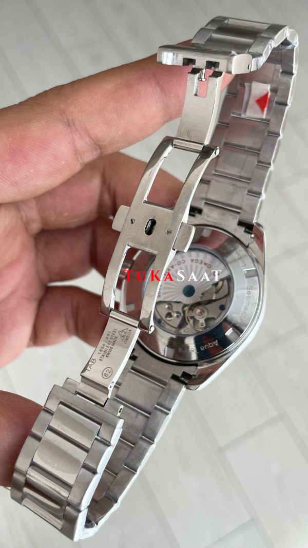 Omega Aqua Terra Seamaster Siyah 41mm Replika Saat