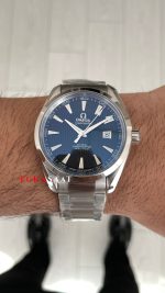 Omega Aqua Terra Seamaster Siyah 41mm Replika Saat