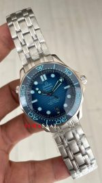 Omega Seamaster Diver Summer Blue 42mm 75th Anniversary Replika Saat