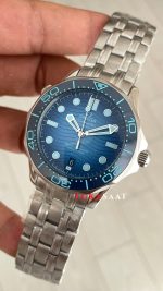 Omega Seamaster Diver Summer Blue 42mm 75th Anniversary Replika Saat
