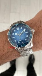 Omega Seamaster Diver Summer Blue 42mm 75th Anniversary Replika Saat