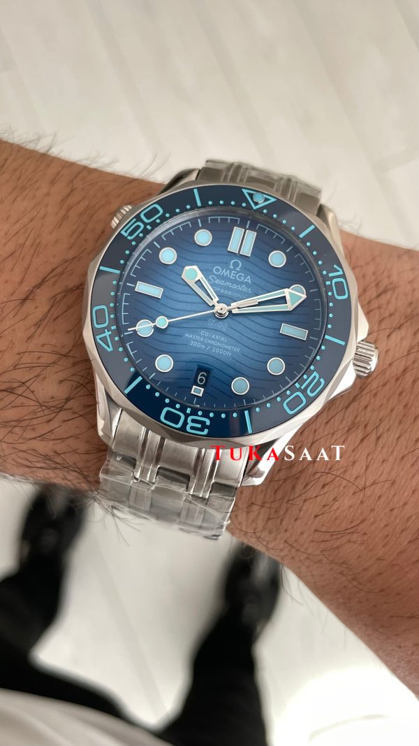 Omega Seamaster Diver Summer Blue 42mm 75th Anniversary Replika Saat