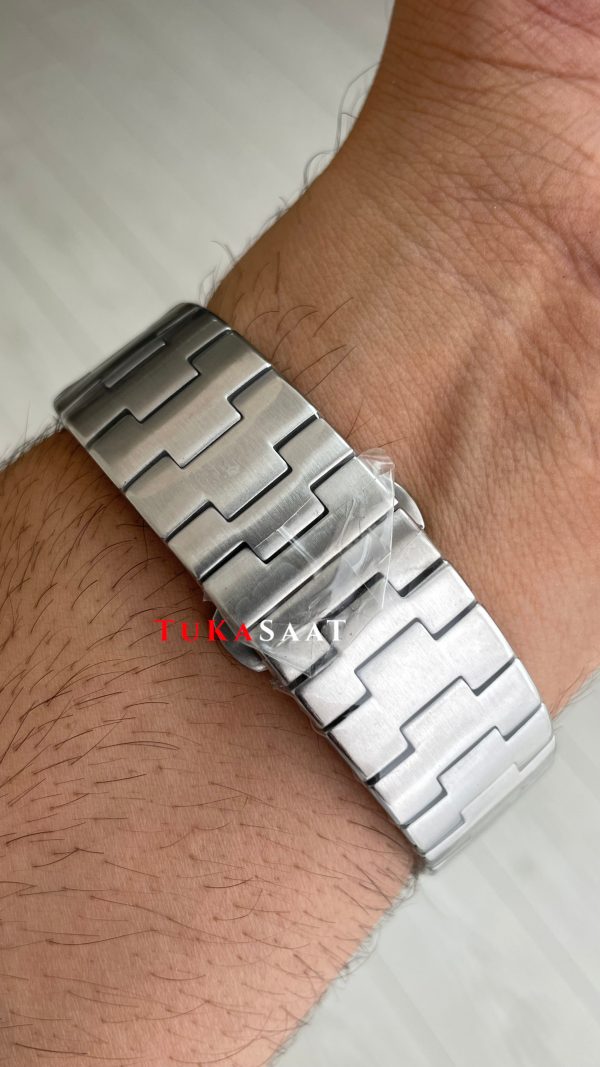 Panerai Luminor Bitempo Mavi 44mm Silver Replika Saat Panerai Luminor Bitempo Mavi 44mm Silver Replika Saat