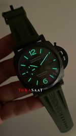 Panerai Luminor Marina Carbotech PAM01526 Yeşil 44mm Erkek Kol Saati