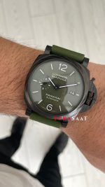 Panerai Luminor Marina Carbotech PAM01526 Yeşil 44mm Erkek Kol Saati