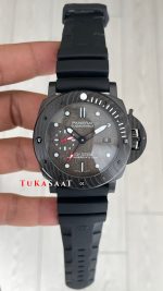Panerai Submersible Luna Rossa Carbotech Pam01039 Gri Kadran 47mm Erkek Kol Saati