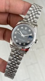 Rolex Datejust 278274 Jubilee 31mm Gri Taşlı Silver Kadın Saati