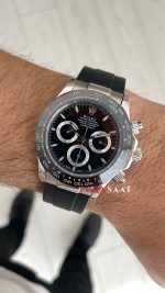 Rolex Daytona Siyah 126500LN Kauçuk 40mm