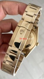 Rolex Sky Dweller Beyaz 336938 Oyster Gold 42mm Replika Saat
