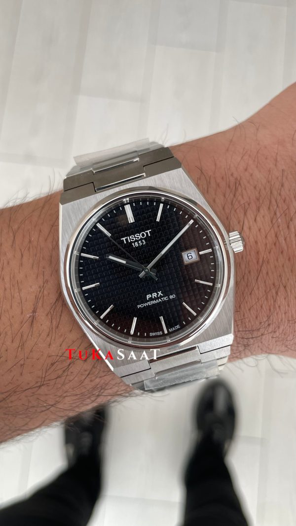 Tissot PRX Powermatic 80 Siyah 40mm Erkek Kol Saati