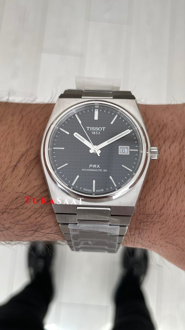 Tissot PRX Powermatic 80 Siyah 40mm Erkek Kol Saati