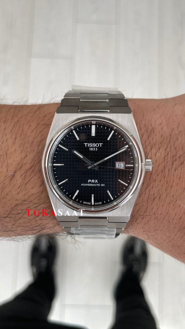 Tissot PRX Powermatic 80 Siyah 40mm Erkek Kol Saati