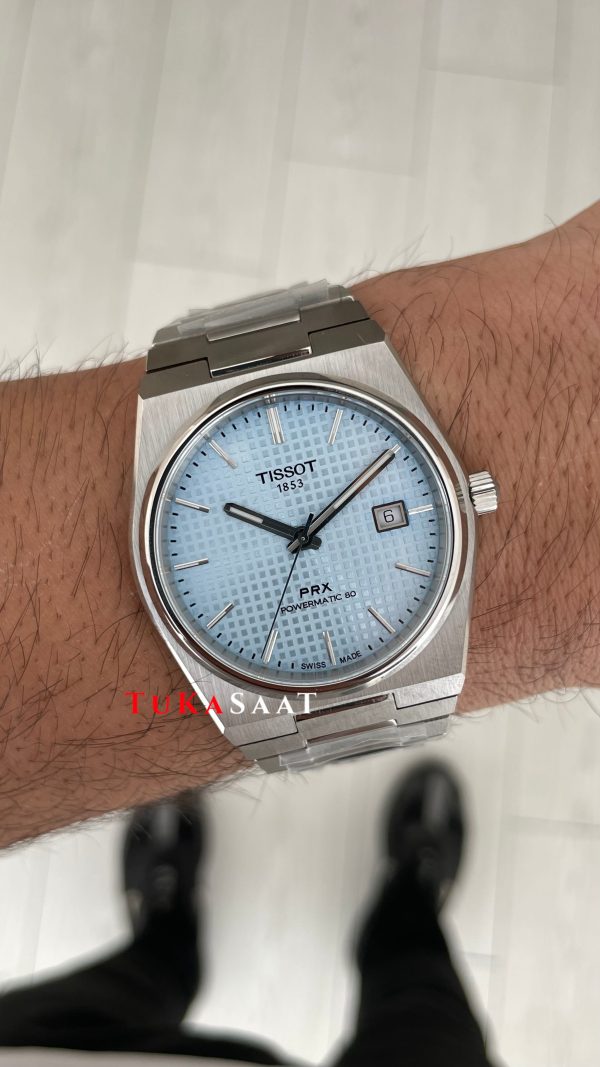 Tissot PRX Powermatic 80 Turkuaz 40mm Erkek Kol Saati