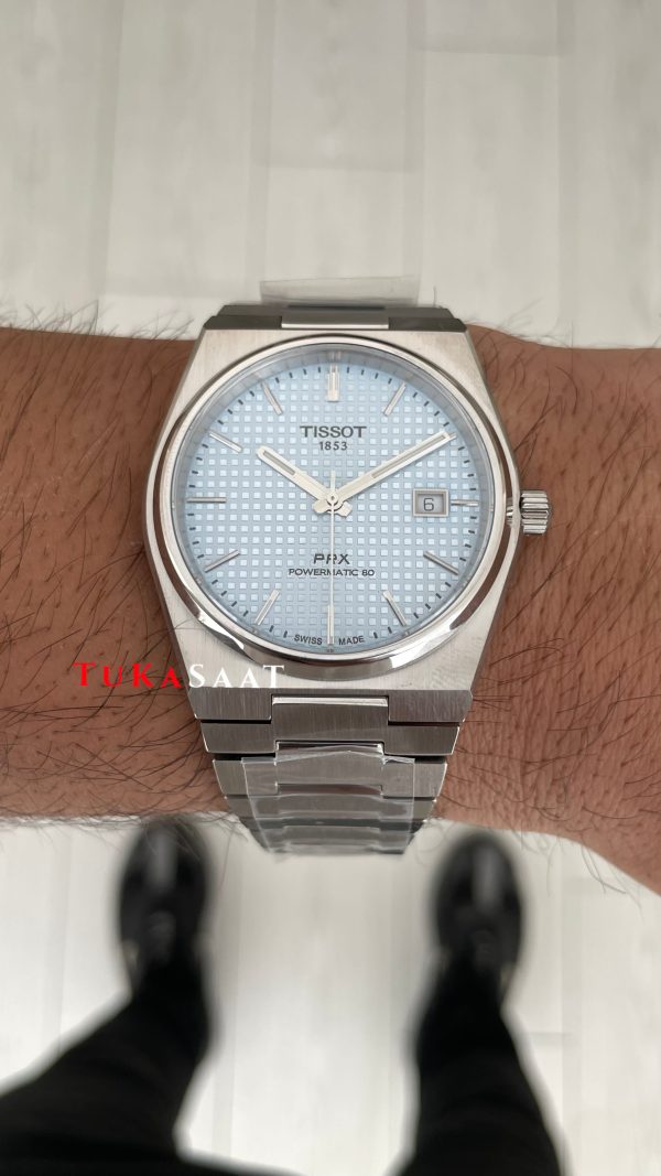 Tissot PRX Powermatic 80 Turkuaz 40mm Erkek Kol Saati