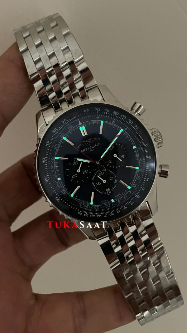 Breitling Navitimer B01 Chronograph AB0139 Mavi 43mm Erkek Kol Saati