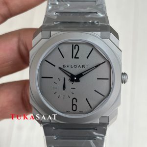 Bulgari Octo Finissimo Extra Thin Grey 102713 Super Clone Swiss ETA Saat BV Factory