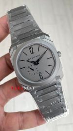 Bulgari Octo Finissimo Extra Thin Grey 102713 Super Clone Swiss ETA Saat BV Factory