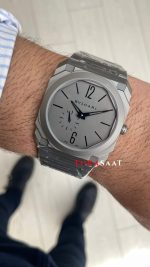 Bulgari Octo Finissimo Extra Thin Grey 102713 Super Clone Swiss ETA Saat BV Factory