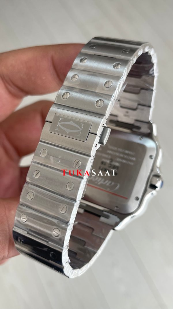Cartier Santos Large WSSA0062 Yeşil 40mm Super Clone Swiss ETA Saat BV Factory