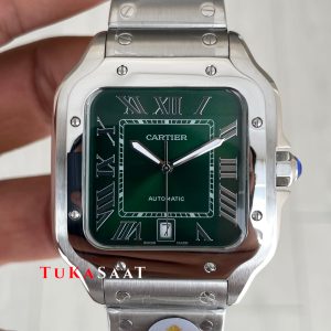 Cartier Santos WSSA0062 Yeşil Large 40mm