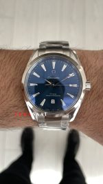 Omega Aqua Terra Seamaster Mavi 41mm