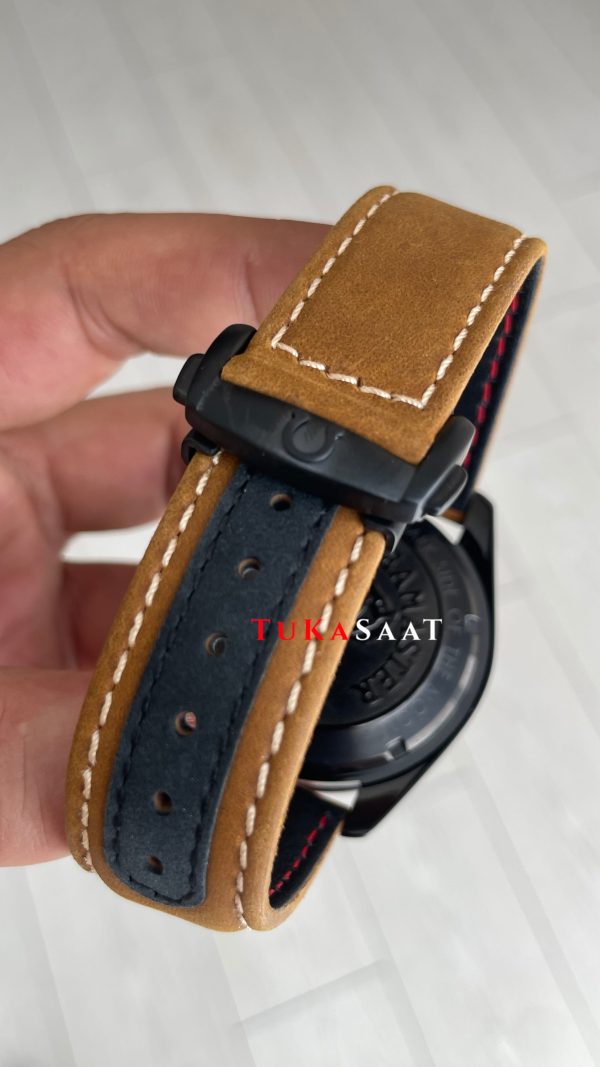 Omega Dark Side Of The Moon Black PVD Speedmaster Kahverengi Replika Saat Omega Dark Side Of The Moon Black PVD Speedmaster Kahverengi Replika Saat