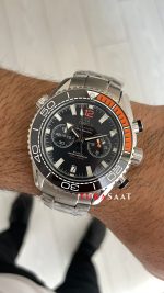 Omega Planet Ocean Seamaster Chronograph Siyah Kadran
