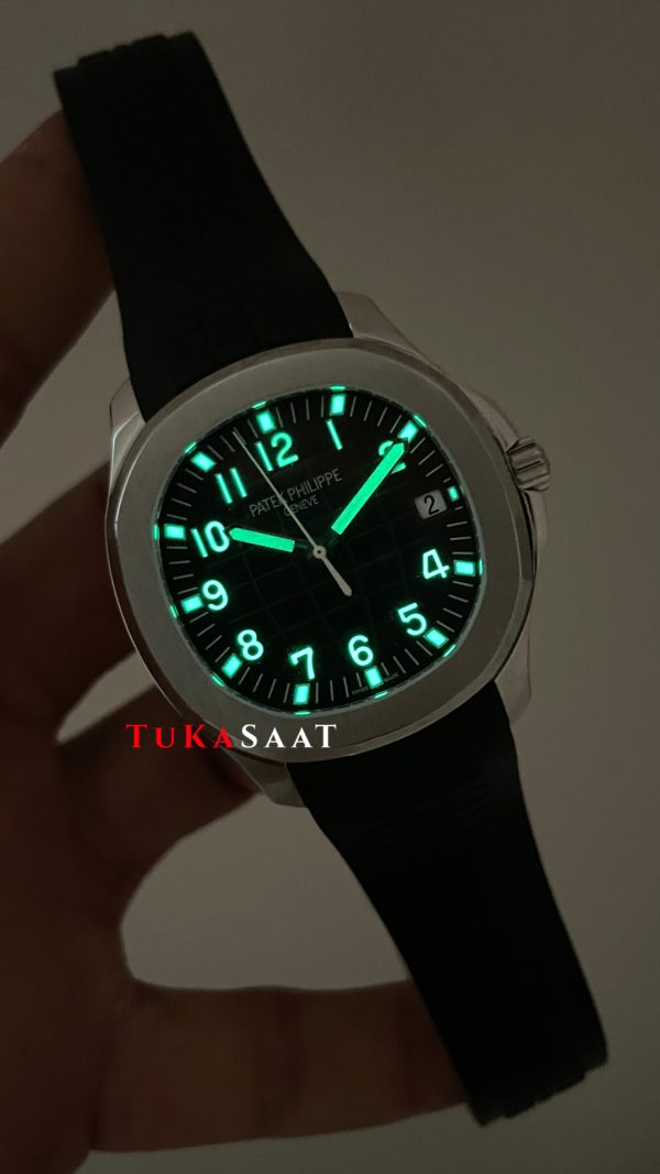 Patek Philippe Aquanaut 5167A Siyah 40mm Swiss ETA Saat GR Factory Patek Philippe Aquanaut 5167A Siyah 40mm Swiss ETA Saat GR Factory