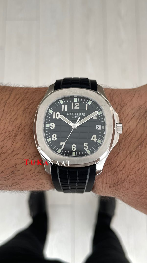 Patek Philippe Aquanaut 5167A Siyah 40mm Swiss ETA Saat GR Factory Patek Philippe Aquanaut 5167A Siyah 40mm Swiss ETA Saat GR Factory