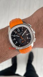 Patek Philippe Aquanaut Turuncu 5968A Chronograph 42mm Super Clone Swiss ETA Saat 3K Factory