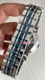 Patek Philippe Geneve Tourbillon Moonphase Skeleton Silver Blue 42 mm İskelet Replika Saat