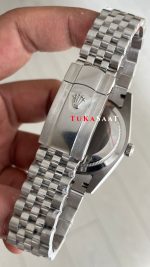 Rolex Datejust Siyah 126300 Jubilee Smooth Bezel 41mm