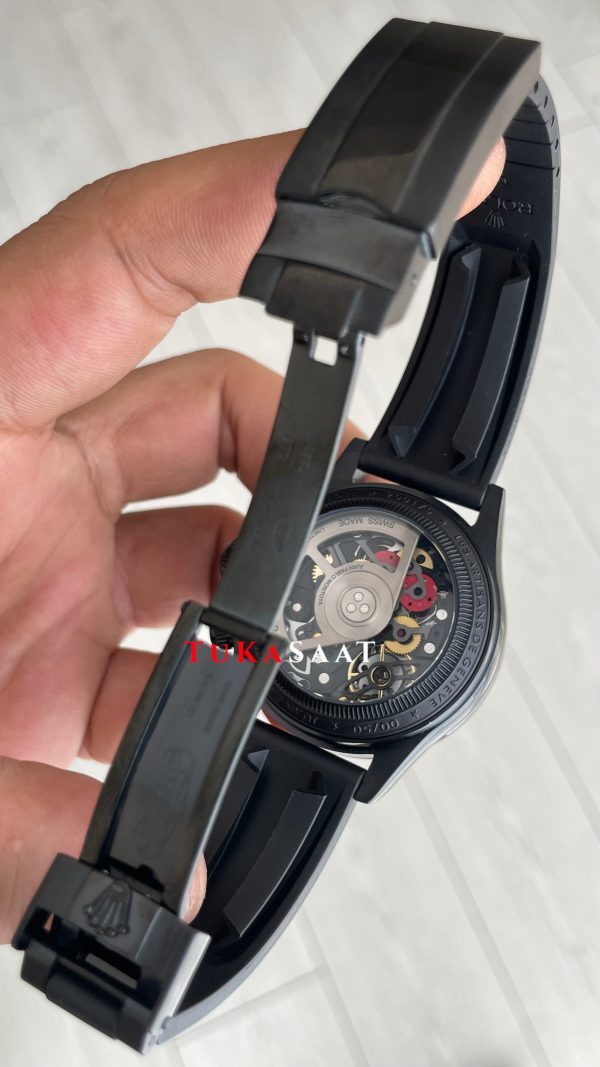 Rolex Daytona Juan Pablo Montoya Oysterflex PVD Siyah 42mm Replika Saat Rolex Daytona Juan Pablo Montoya Oysterflex PVD Siyah 42mm Replika Saat