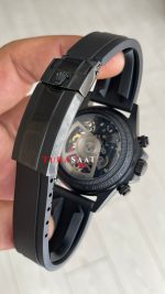 Rolex Daytona Juan Pablo Montoya Oysterflex PVD Siyah 42mm Replika Saat