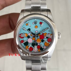 Rolex Oyster Perpetual Celebration 124300 Turkuaz 41mm