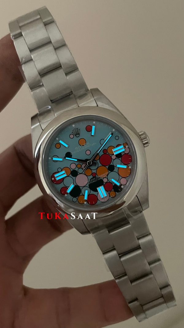 Rolex Oyster Perpetual Celebration 124300 Turkuaz 41mm