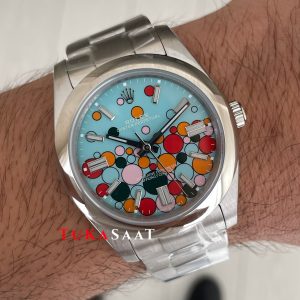 Rolex Oyster Perpetual Celebration 124300 Turkuaz 41mm