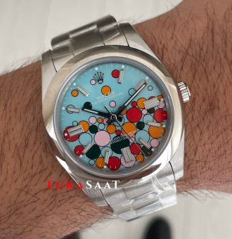 Rolex Oyster Perpetual Celebration 124300 Turkuaz 41mm