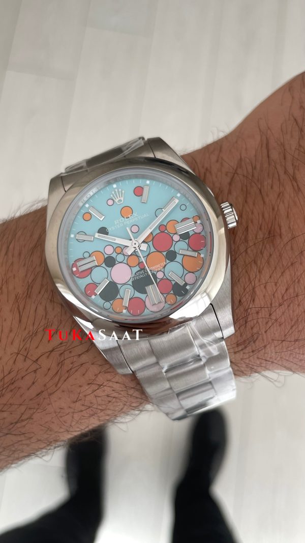 Rolex Oyster Perpetual Celebration 124300 Turkuaz 41mm