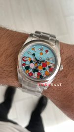 Rolex Oyster Perpetual Celebration 124300 Turkuaz 41mm