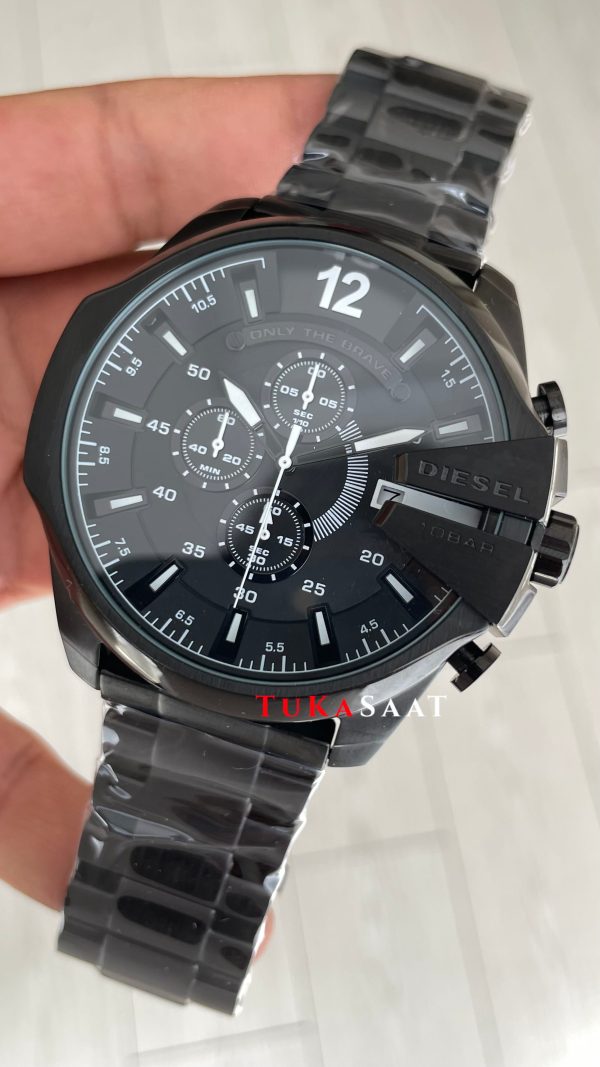 Diesel DZ4283 Mega Chief Black PVD 51mm Erkek Kol Saati Diesel DZ4283 Mega Chief Black PVD 51mm Erkek Kol Saati