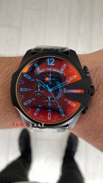 Diesel DZ4318 Mega Chief Black PVD 51mm Erkek Kol Saati